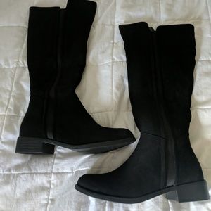 Black boots